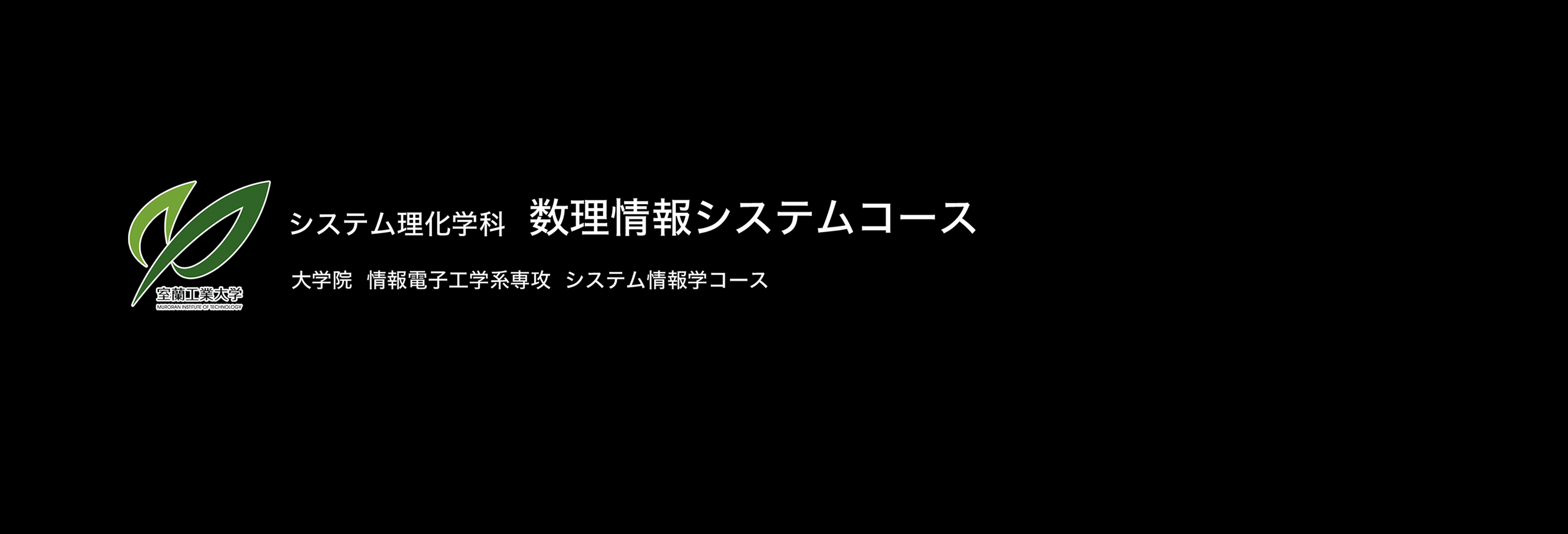 数理情報システムコースロゴ