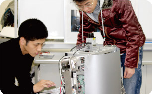 Undergraduates and graduates are robotics experts.